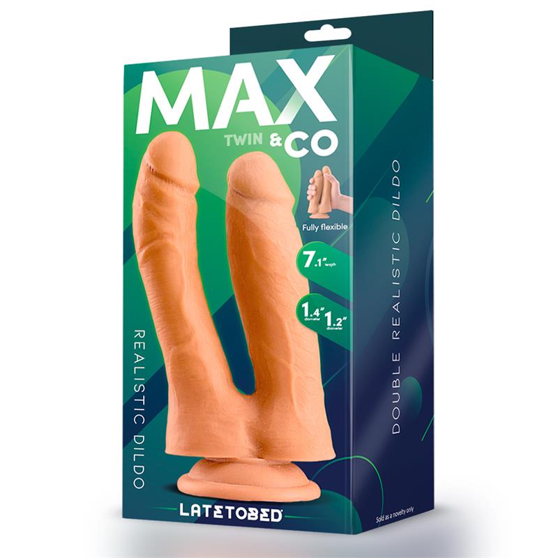 DILDO DOPPIO REALISTICO Dildo Doppia testa sex toys Realistici grandi