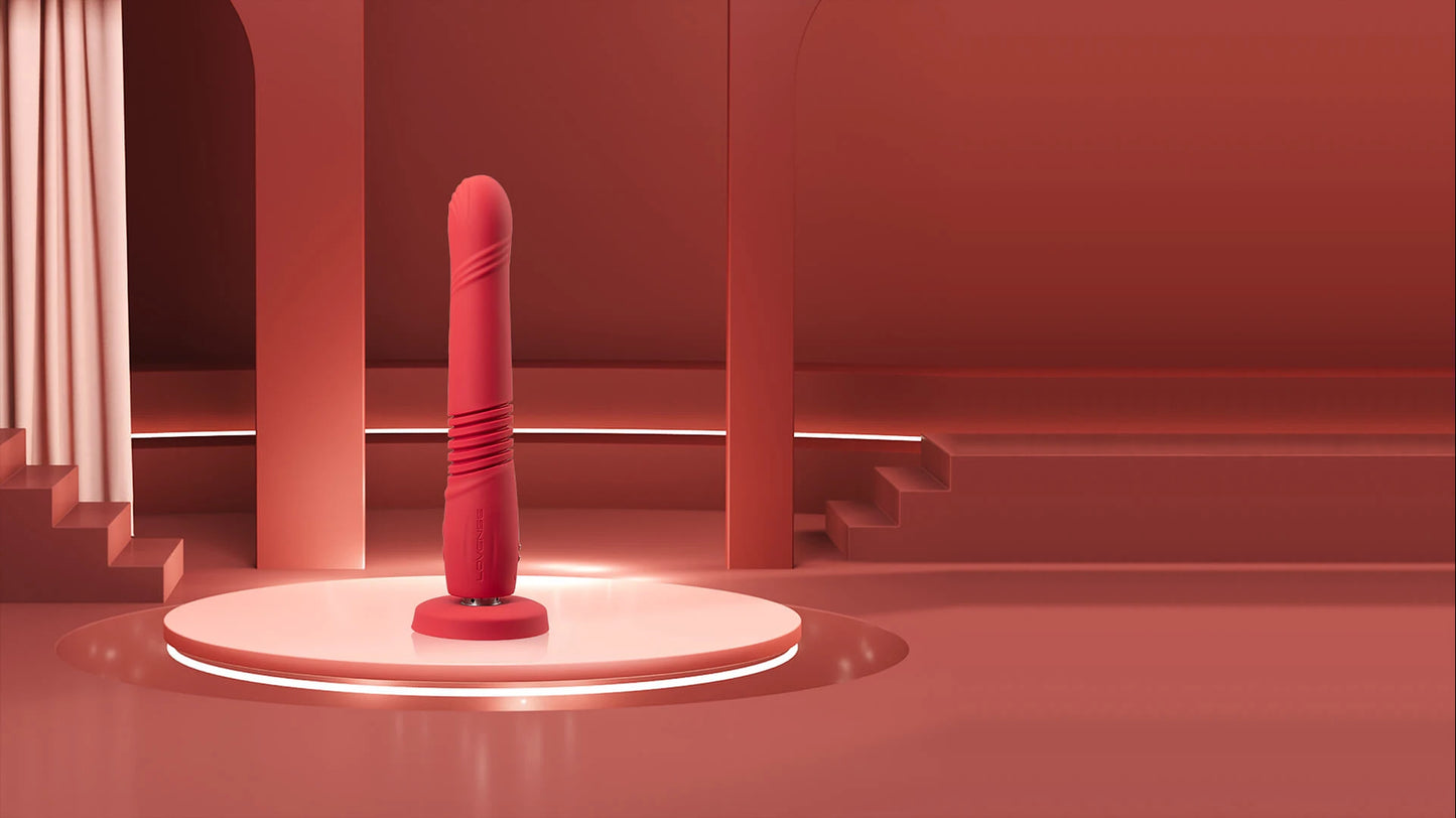 Dildo Vibrante a spinta automatico controllato da app Lovense Gravity