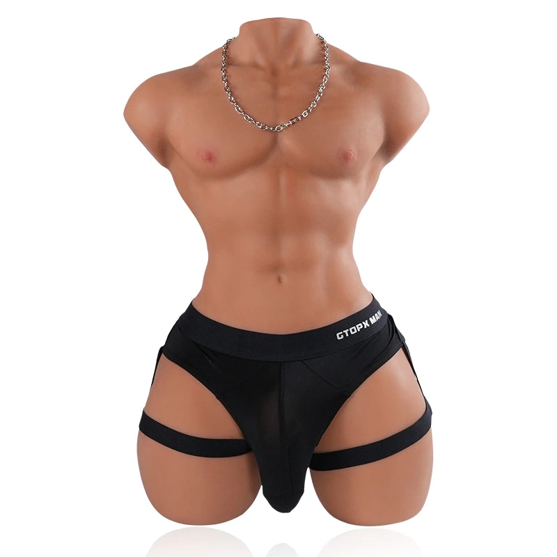 Mark busto uomo Bambola del Sesso Sex Doll Realistica Torso Maschile 15,3 kg Tantaly Sex Doll