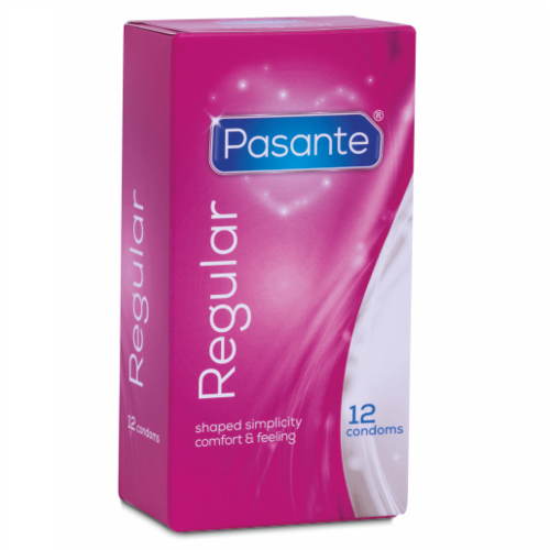 PRESERVATIVI PROFILATTICI CONDOMS PASANTE REGULAR preservativi classici 12 pz