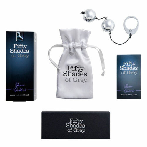 Palline kegel in metallo CINQUANTA SFUMATURE DI GRIGIO PALLINE VAGINALI 221g SEX TOYS Fifty Shades of Grey